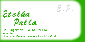 etelka palla business card